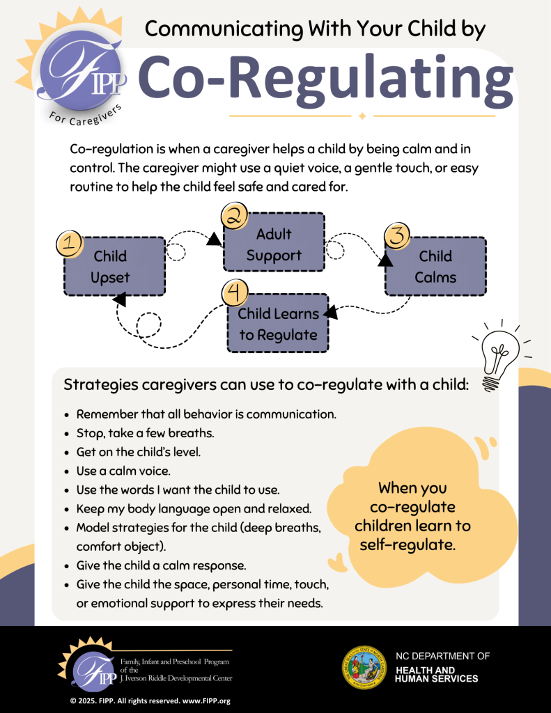 Communicating with you child by co-regulating (PDF)